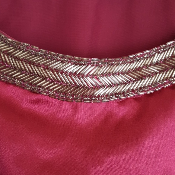 American Glamour Badgley Mischka sleeveless blouse - Picture 3 of 5